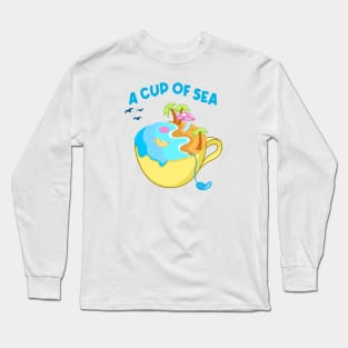 Summer Beach Long Sleeve T-Shirt